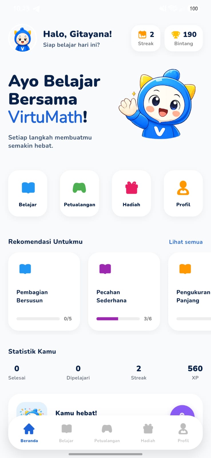 Beranda Siswa