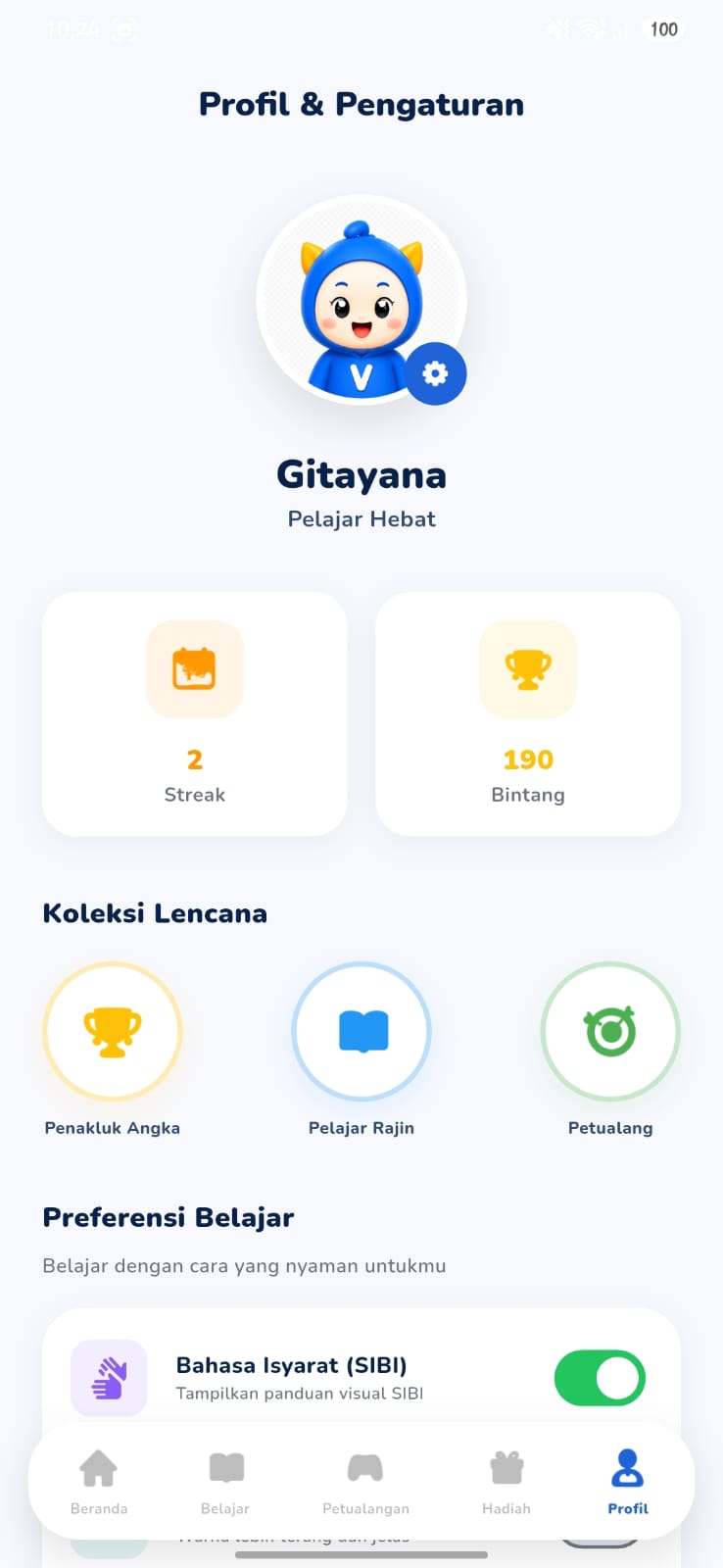 Profil & Statistik